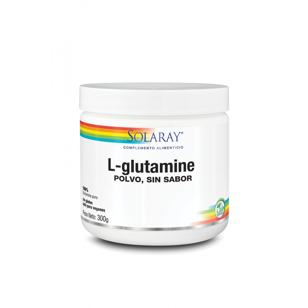 Solaray L-glutamina Polvo 300 Gr