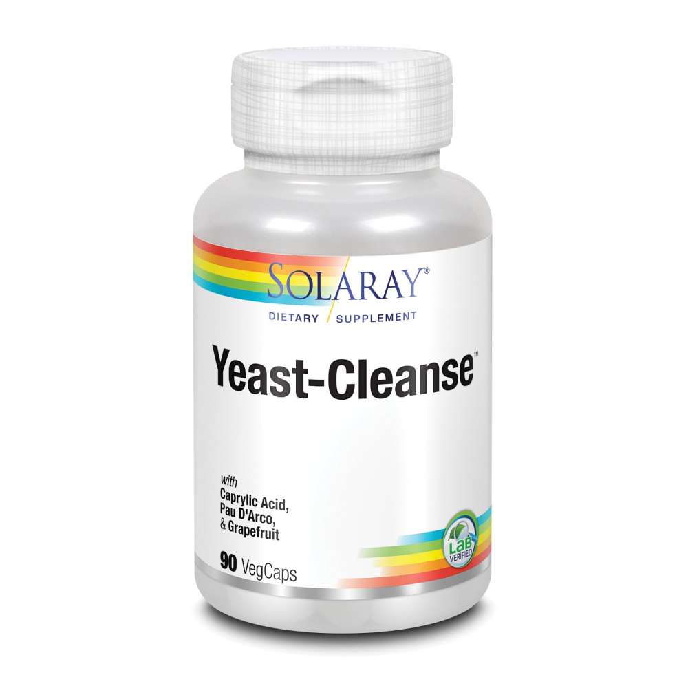 Solaray Yeast Cleanse  90 Cap.