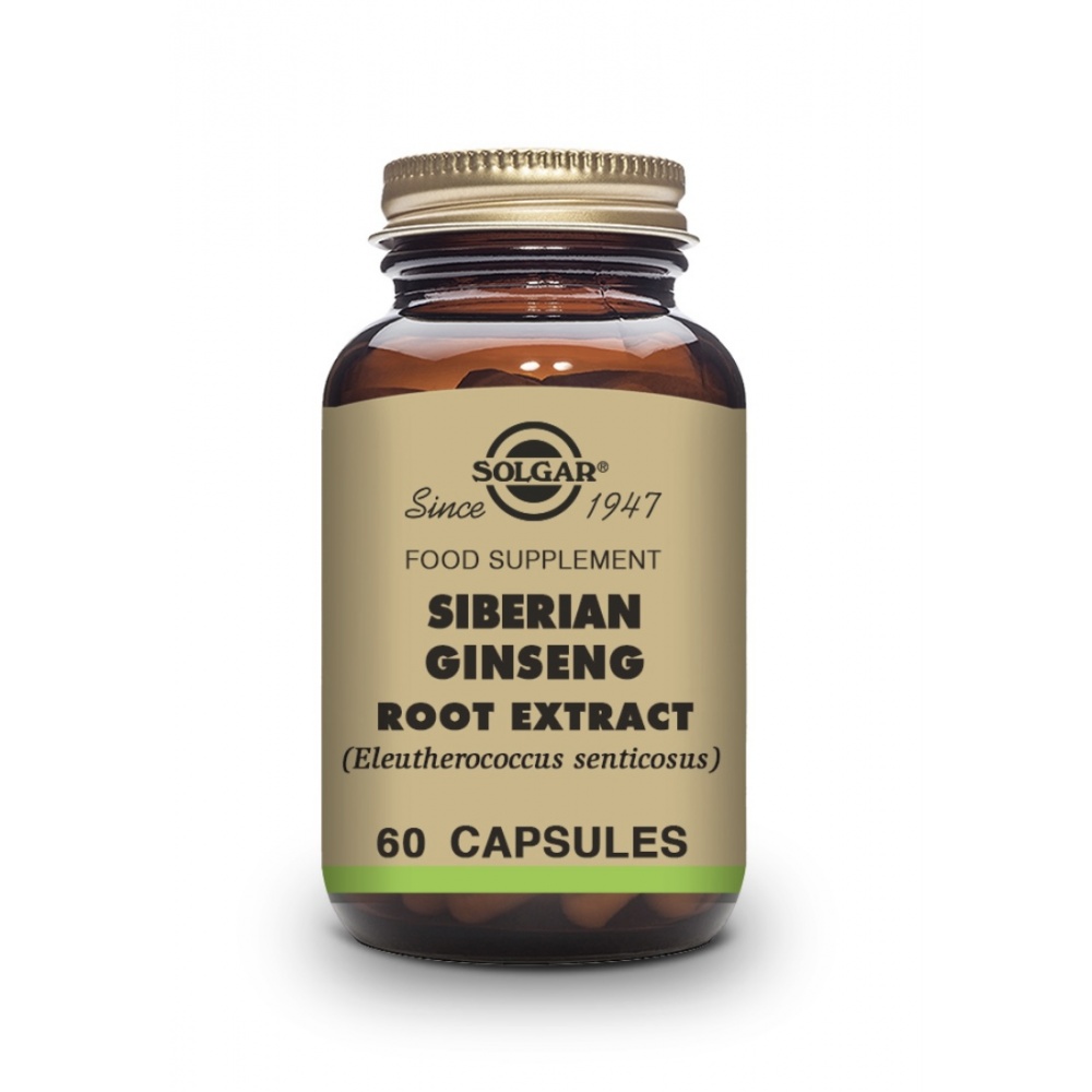 Solgar Ginseng Siberiano 60 Cap.