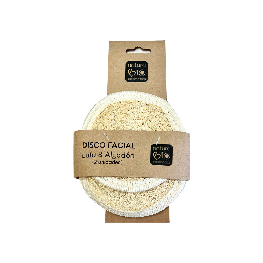 Naturabio Disco Facial Lufa Y Algodon