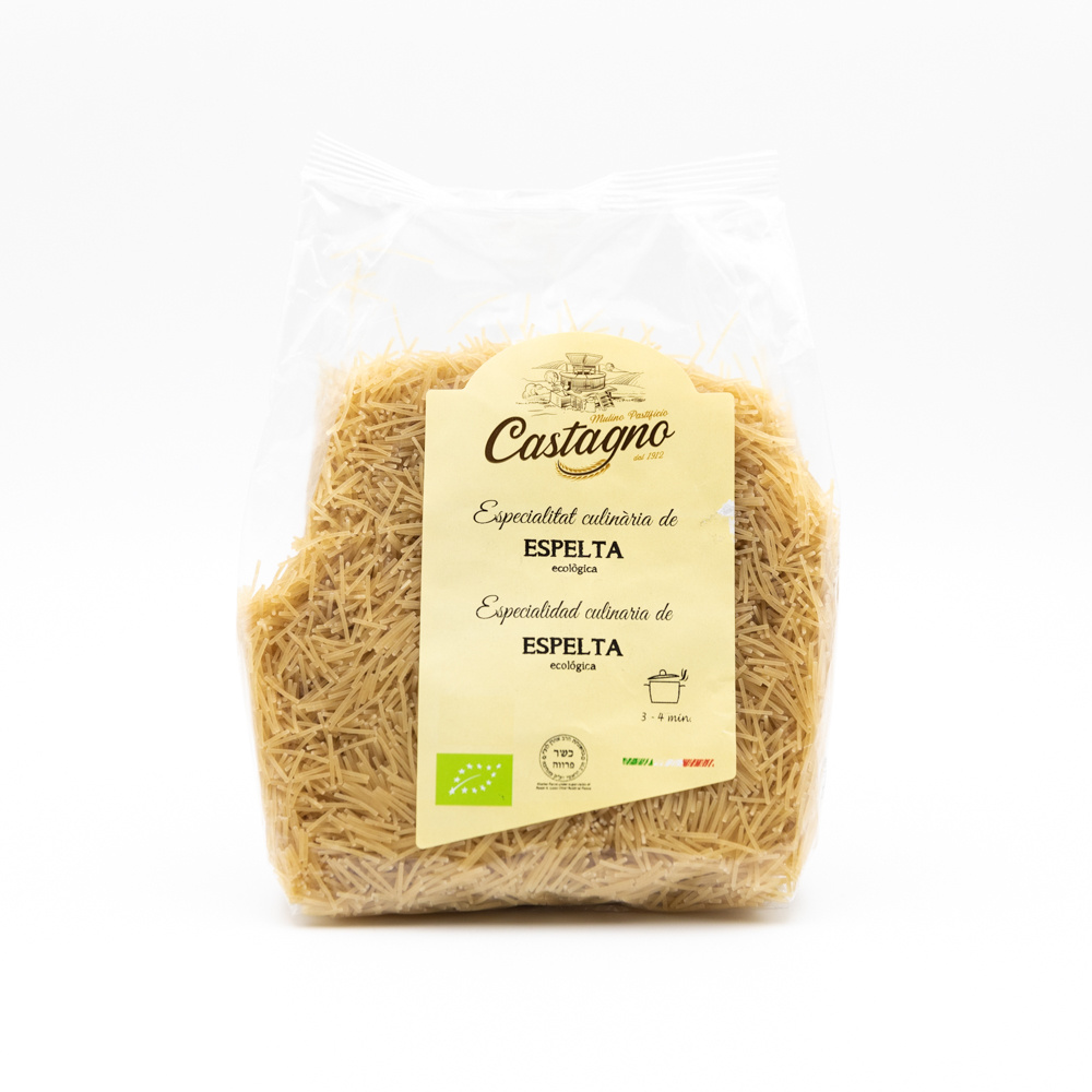 Castagno Fideos Espelta 500 G