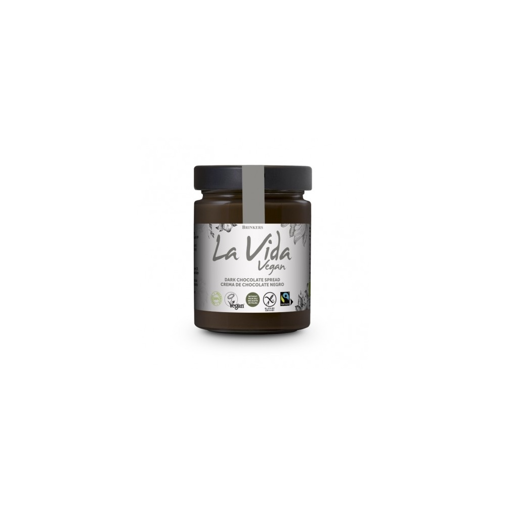La Vida Vegan Crema Chocolate Negro 270g