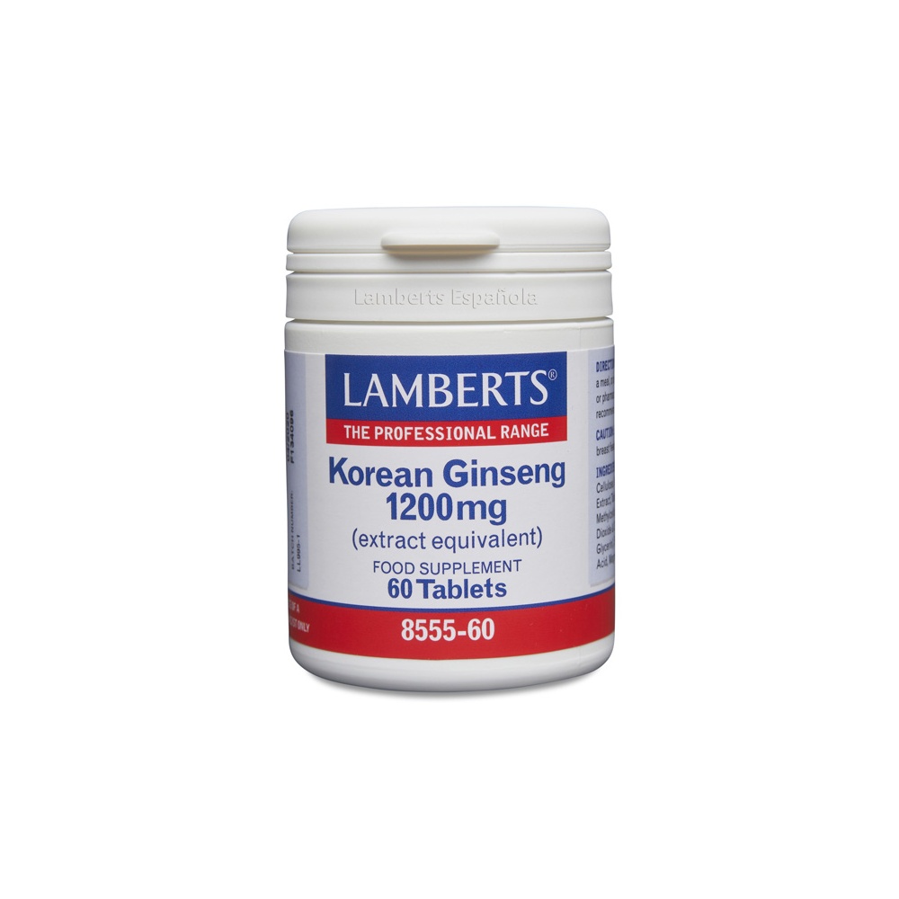 Lamberts Ginseng Coreano 1200 Mg