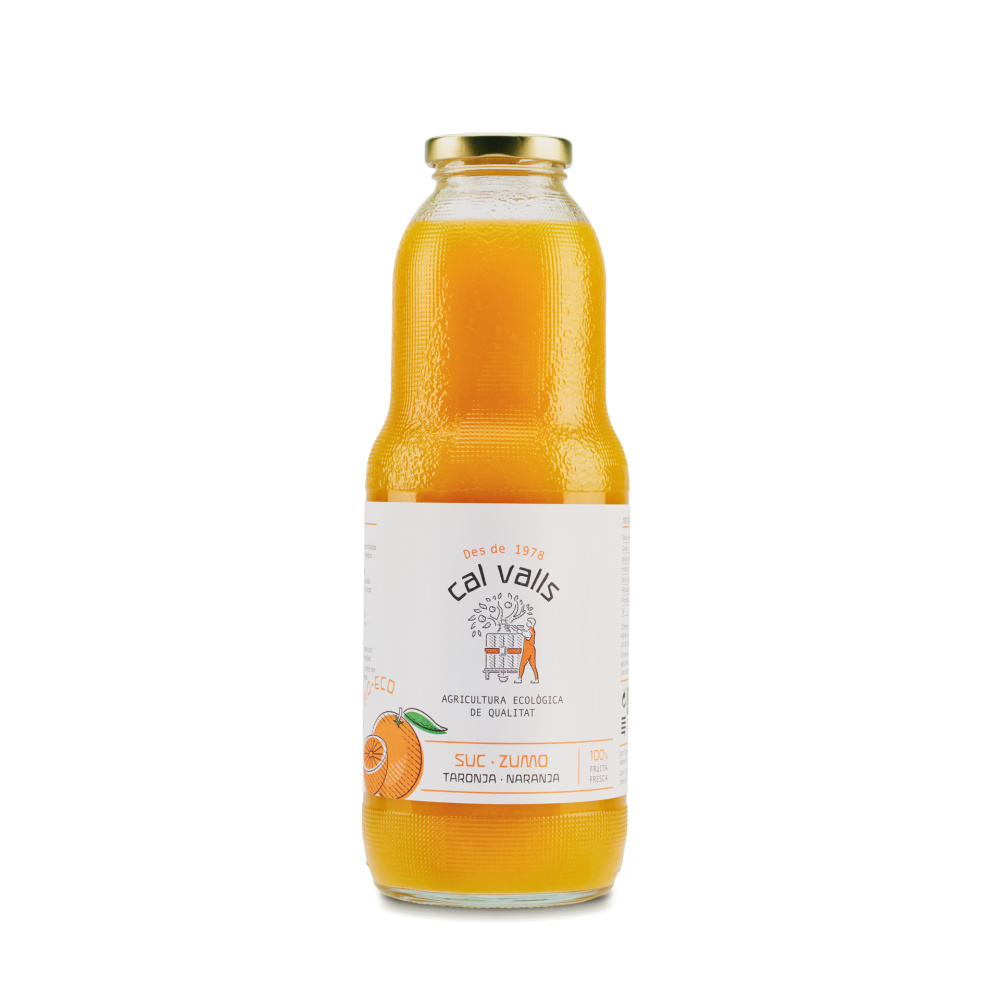 Cal Valls Zumo De Naranja 1 Litro Bio