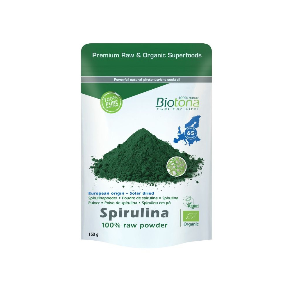 Biotona Espirulina Europea 100% Raw
