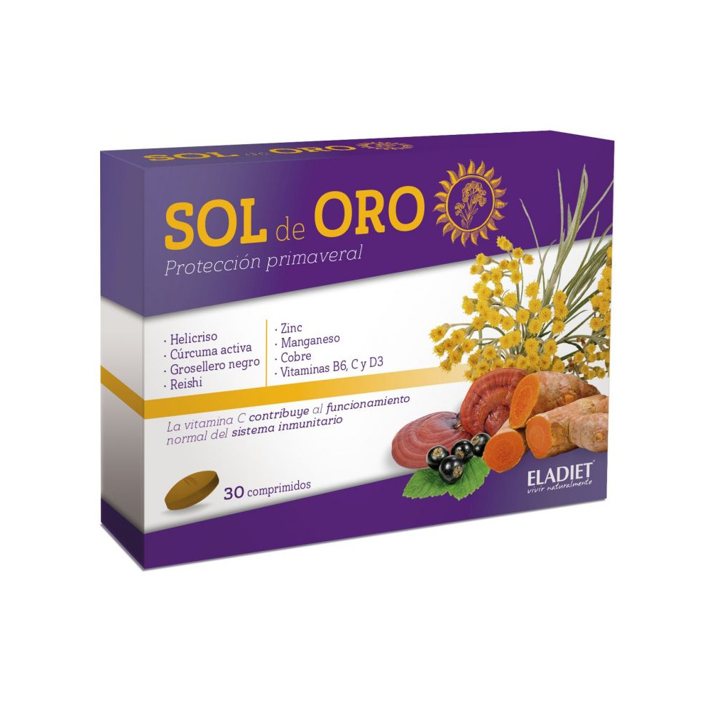Eladiet Sol De Oro Forte 30c.