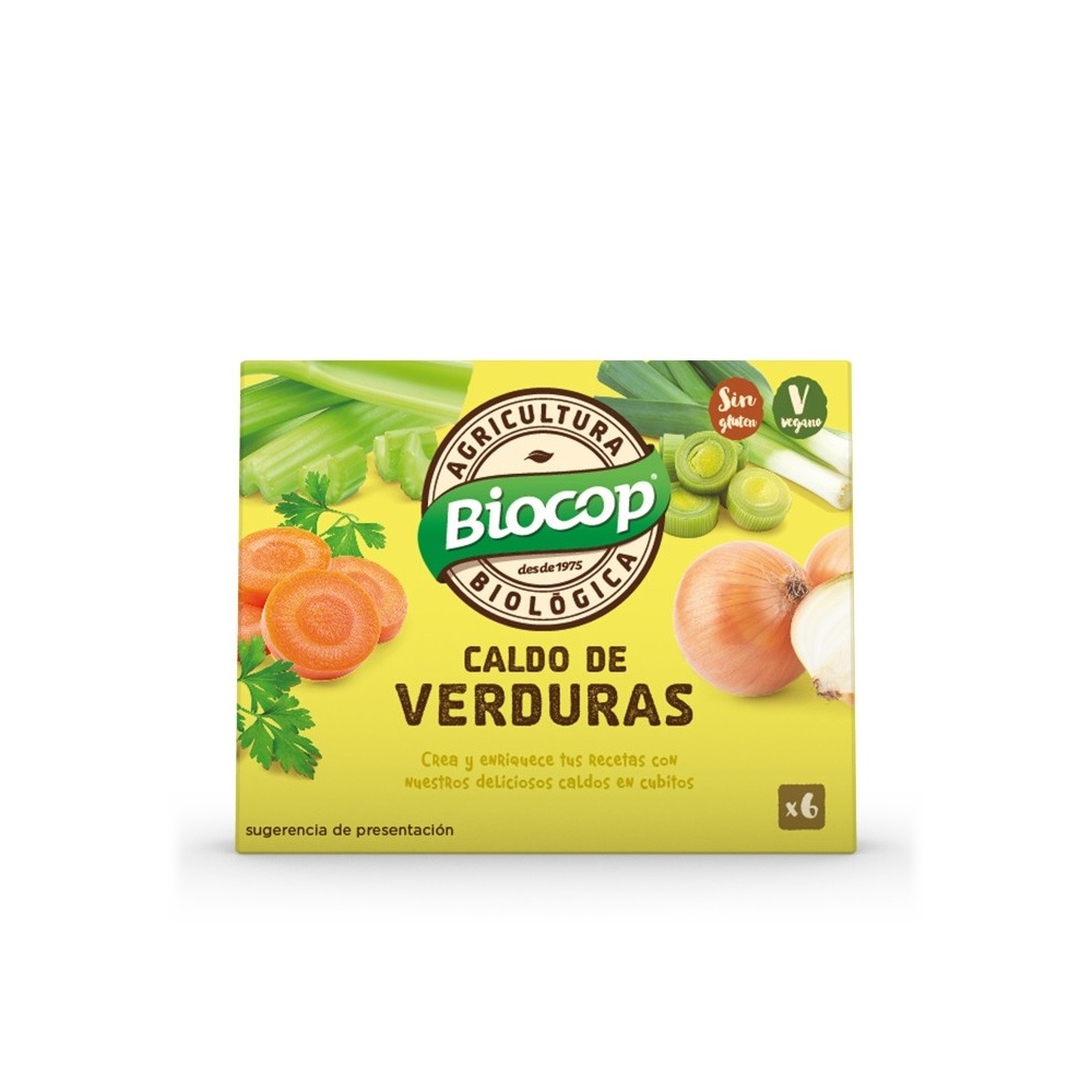 Biocop Caldo Vegetal Cubitos