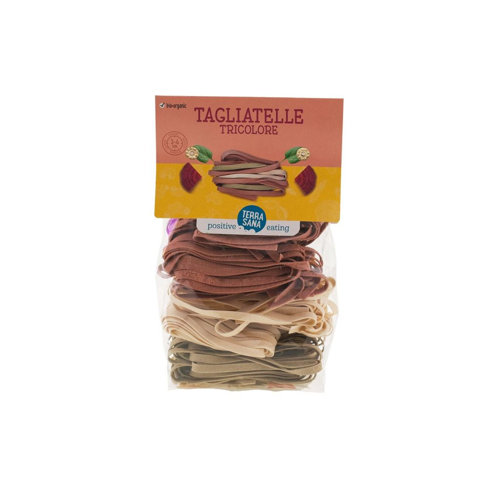Terrasana Tagliatelle Tricolor Remolacha Y Espinacas