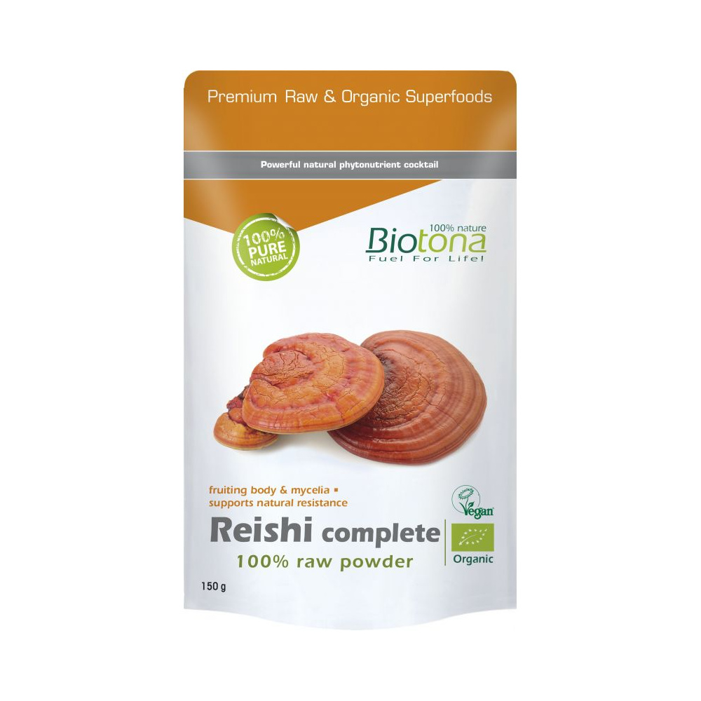 Biotona Raw Powder Reishi Complete 150 Gr.