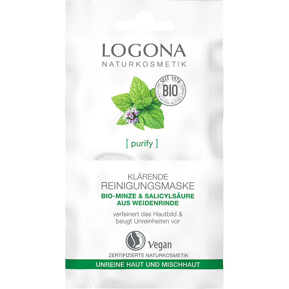 Logona Purificante Mascarilla Menta