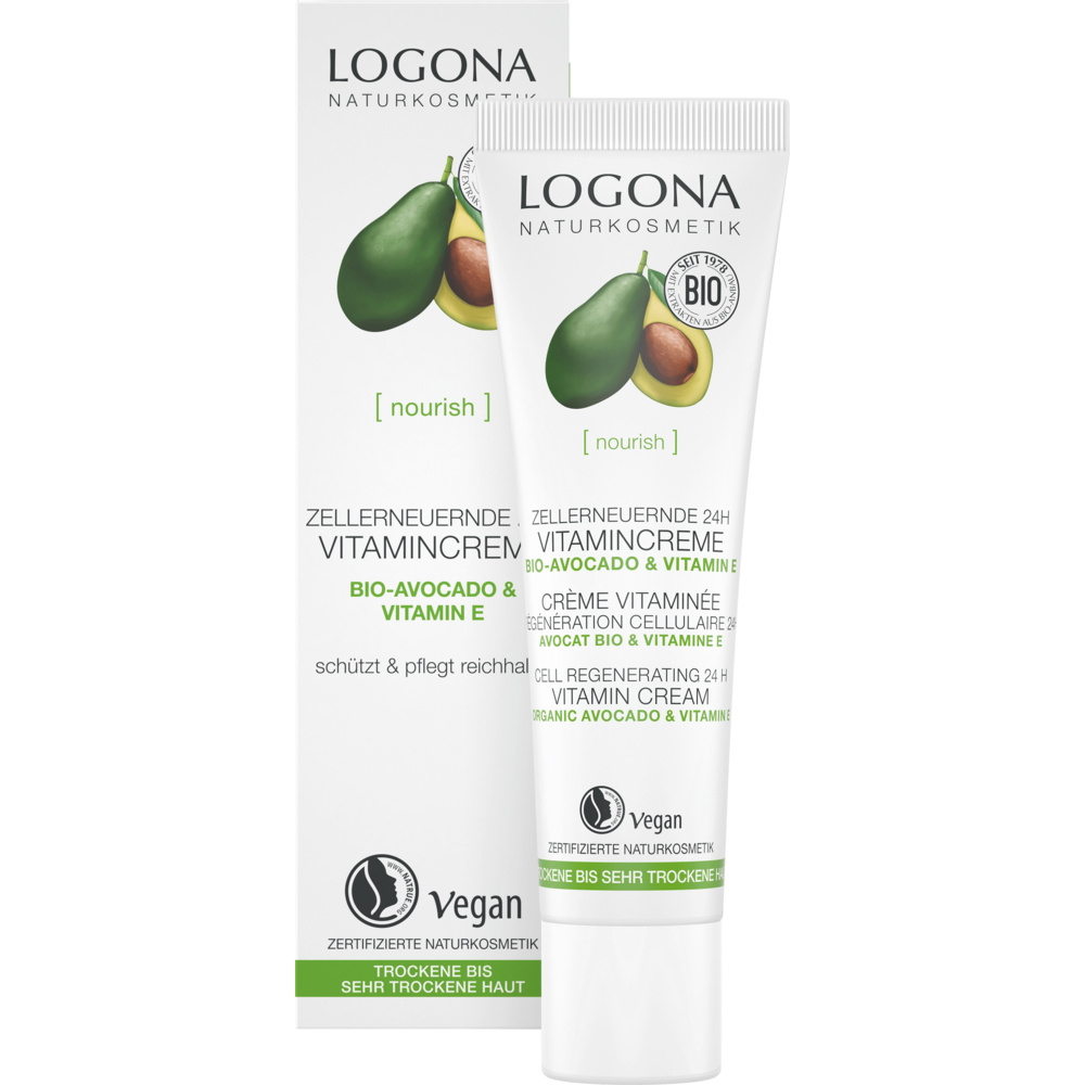 Logona Crema Nutritiva Vitaminica Aguacate