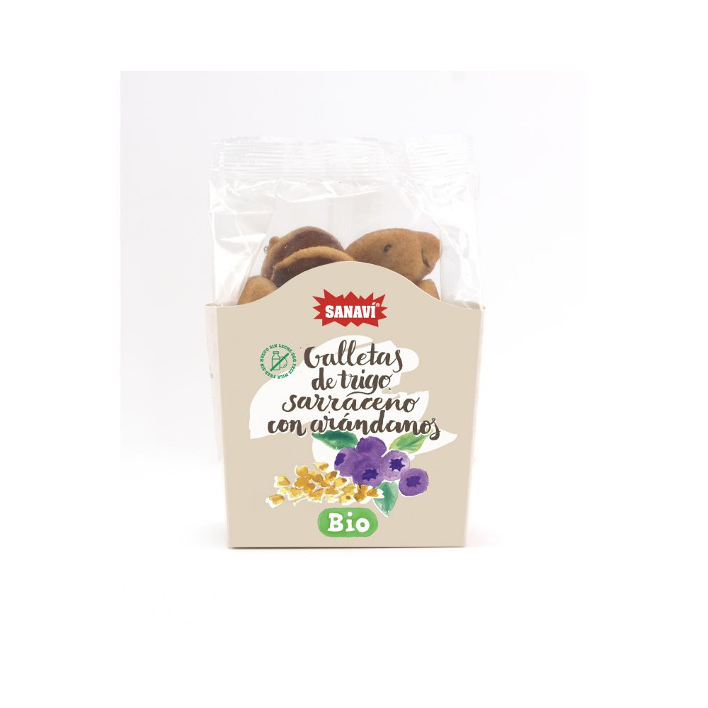 Sanavi Galletas Sarraceno Arandanos