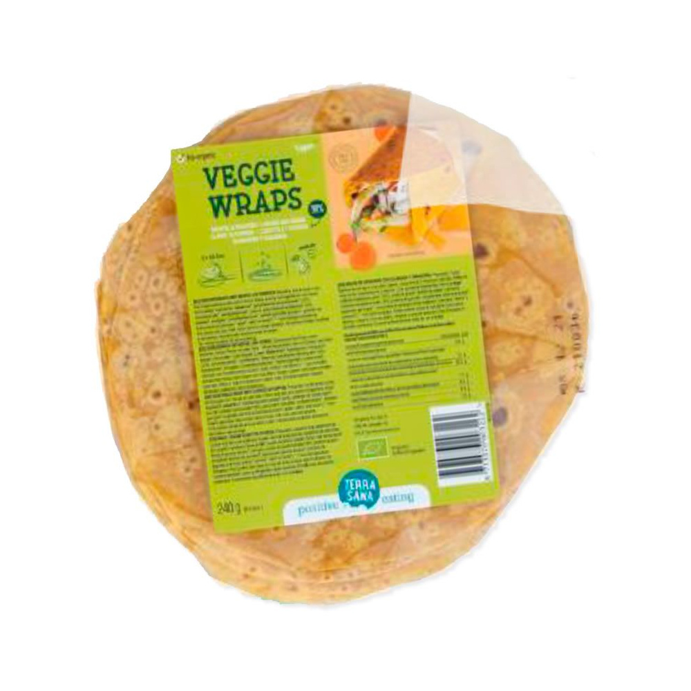 Terrasana Wrap De Verduras Con Zanahoria Y Calabaza