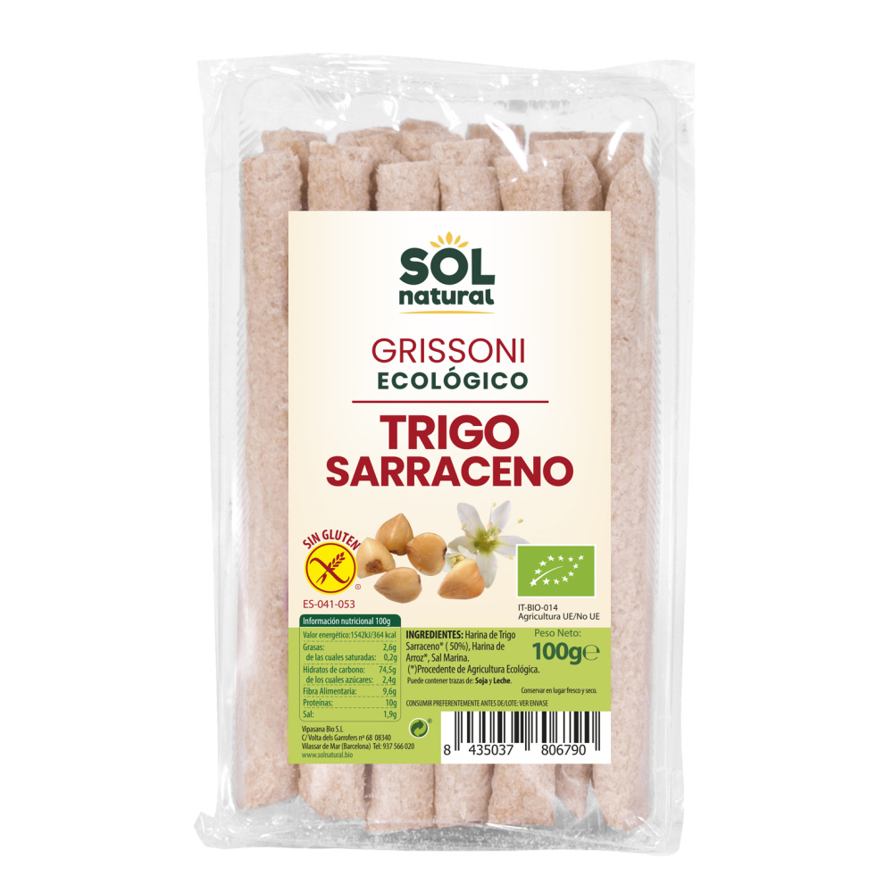 Solnatural Grissoni Sarraceno