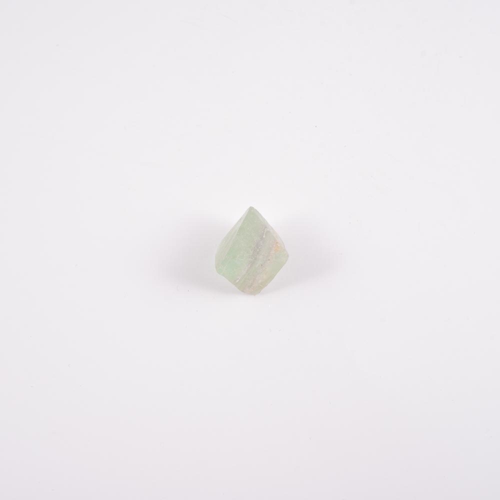 Mineral Piedra Fluorita Verde Octaedro