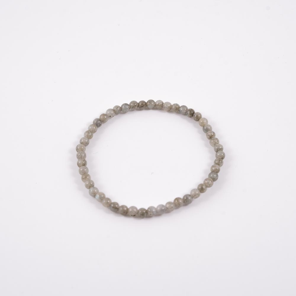 Mineral Pulsera Labradorita 4mm