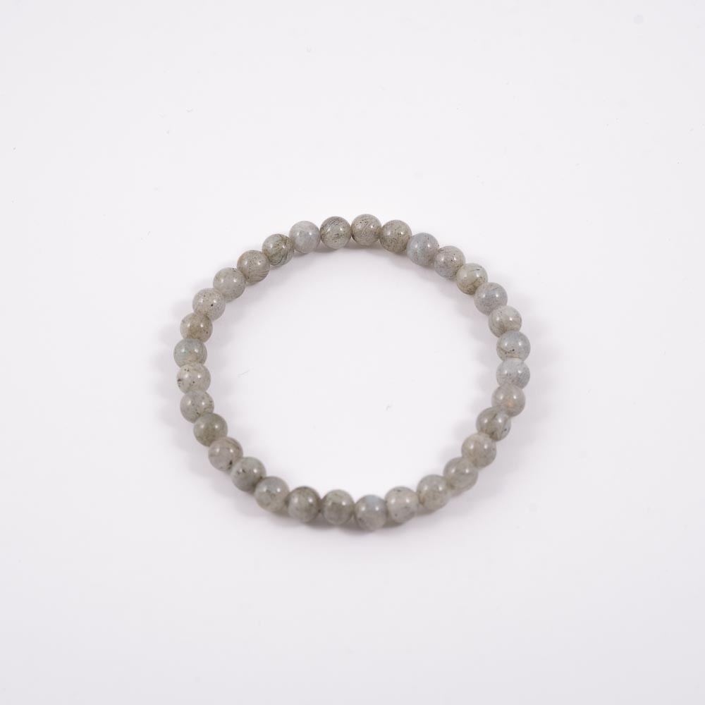 Mineral Pulsera Labradorita 6mm