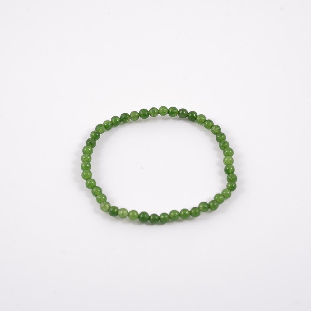 Mineral Pulsera Jade Nefrita 4mm