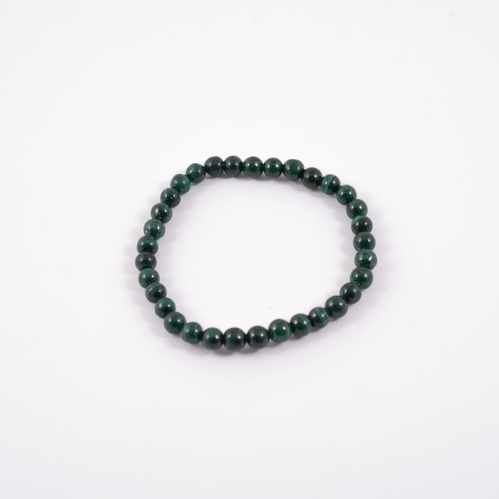 Mineral Pulsera Malaquita 6mm