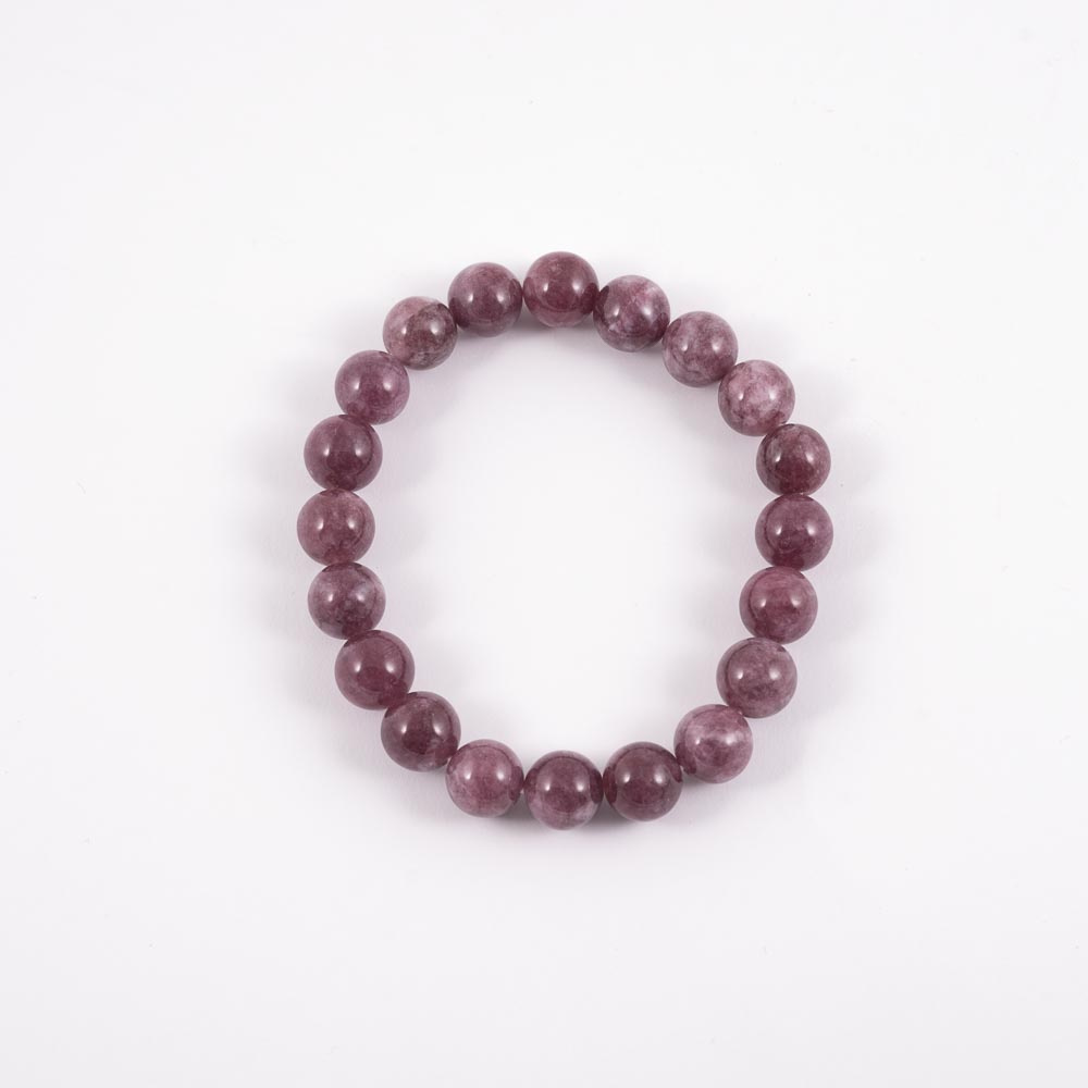 Mineral Pulsera Lepidolita 10mm