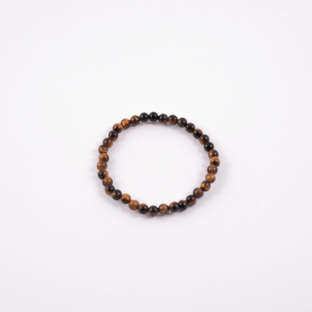 Mineral Pulsera Ojo De Tigre 4mm