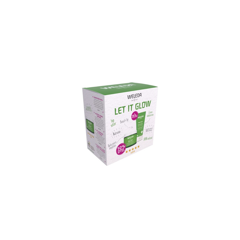 Weleda Pack Let It Glow Skin Food Butter Y 75 Ml