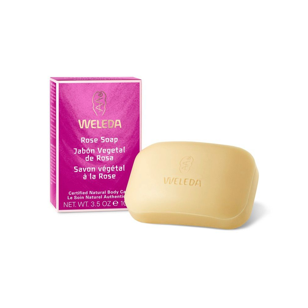 Weleda Jabon Vegetal Rosa